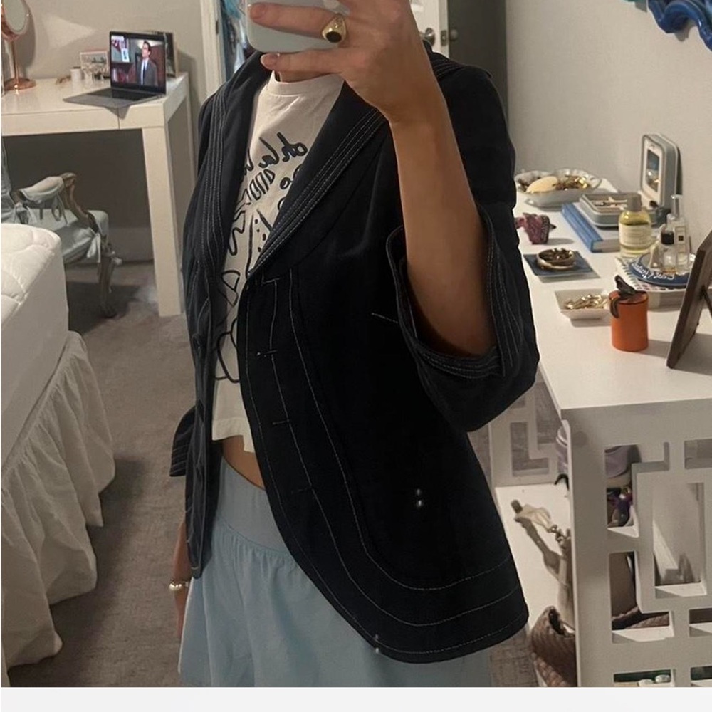 Peter Som Nautical Blazer Jacket - image 2